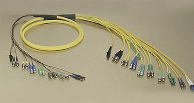 Breakout Fiber Optic Cable Assembly