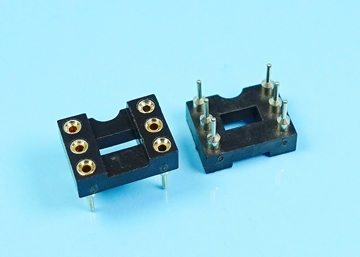 2.54mm Machined Pin IC Socket (0.3 inch Wide)