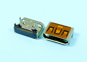 LHDMI-19F1-XX - HDMI  C Type 19Pin Female  DIP - LAI HENG TECHNOLOGY LTD.