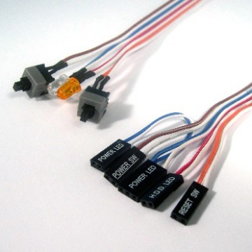 CASE Panel LED+SWITCH wire harness