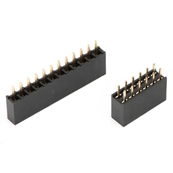 F35 - Female Header Single & Dual Row Straight DIP TYPE ( H=7.10 & 8.50 & 8.40mm ) - Unicorn Electronics Components Co., Ltd.